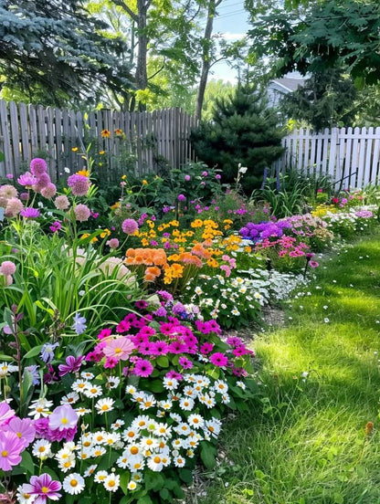 BloomBurst – 60+ Mixade Fleråriga Blomfrön