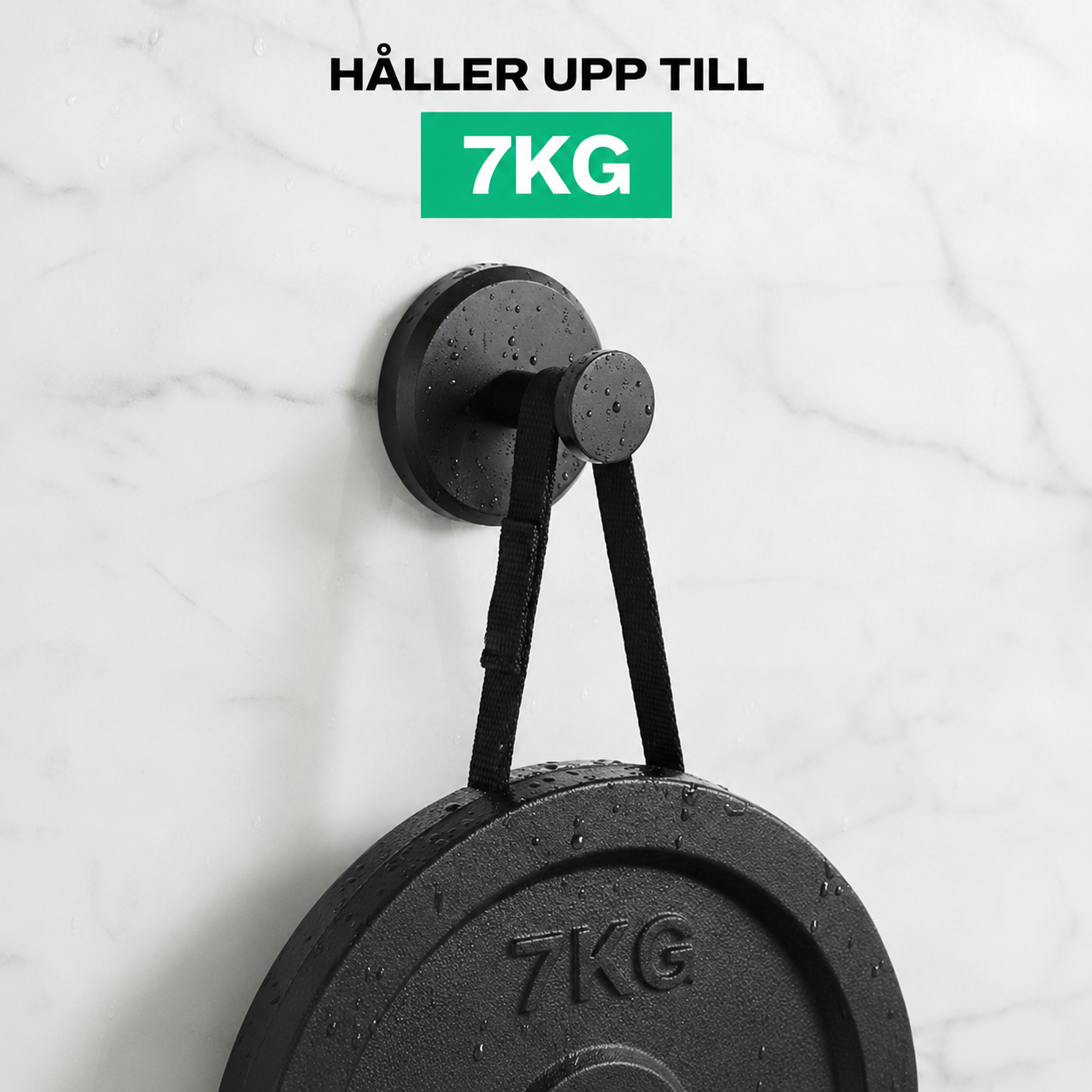 Nordic Grip Sugkrokar – Borrfritt & Återanvändbart