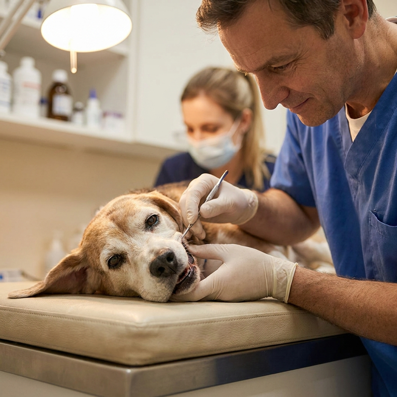 Behandling hos veterinär